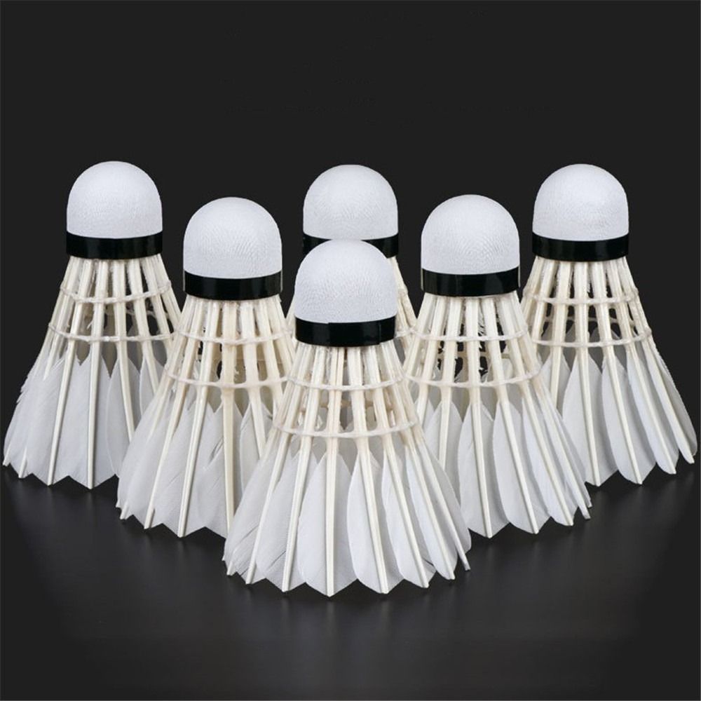 Badminton Event - 3/6/12개입 신형 화이트 배드민턴 셔틀콕 전문가용