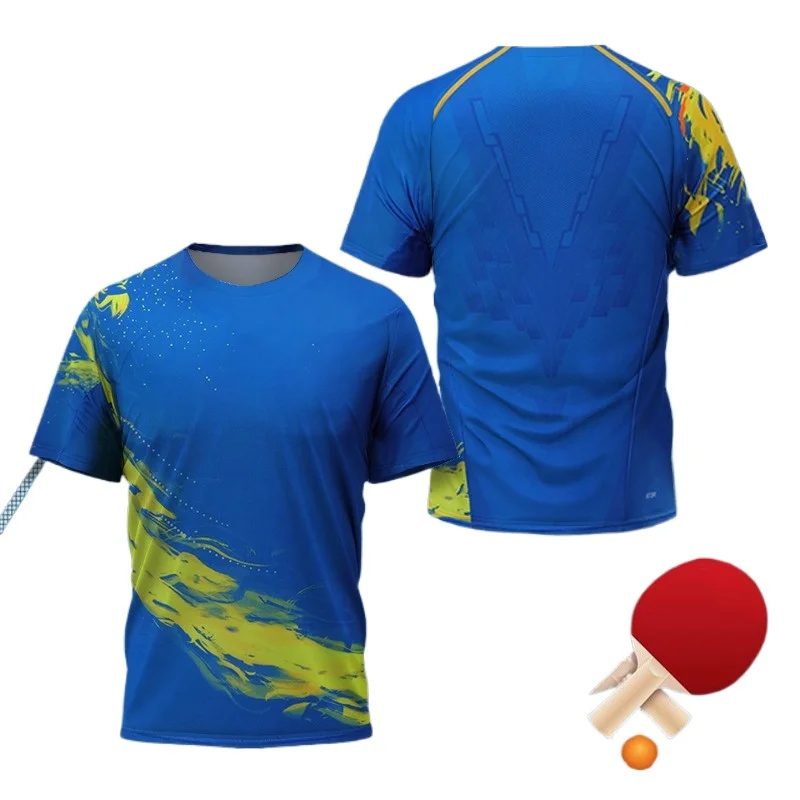 중국 드래곤 탁구 그래픽 T 셔츠 남성 의류 패션 배드 - Badminton Outfit 리뷰 및 가격