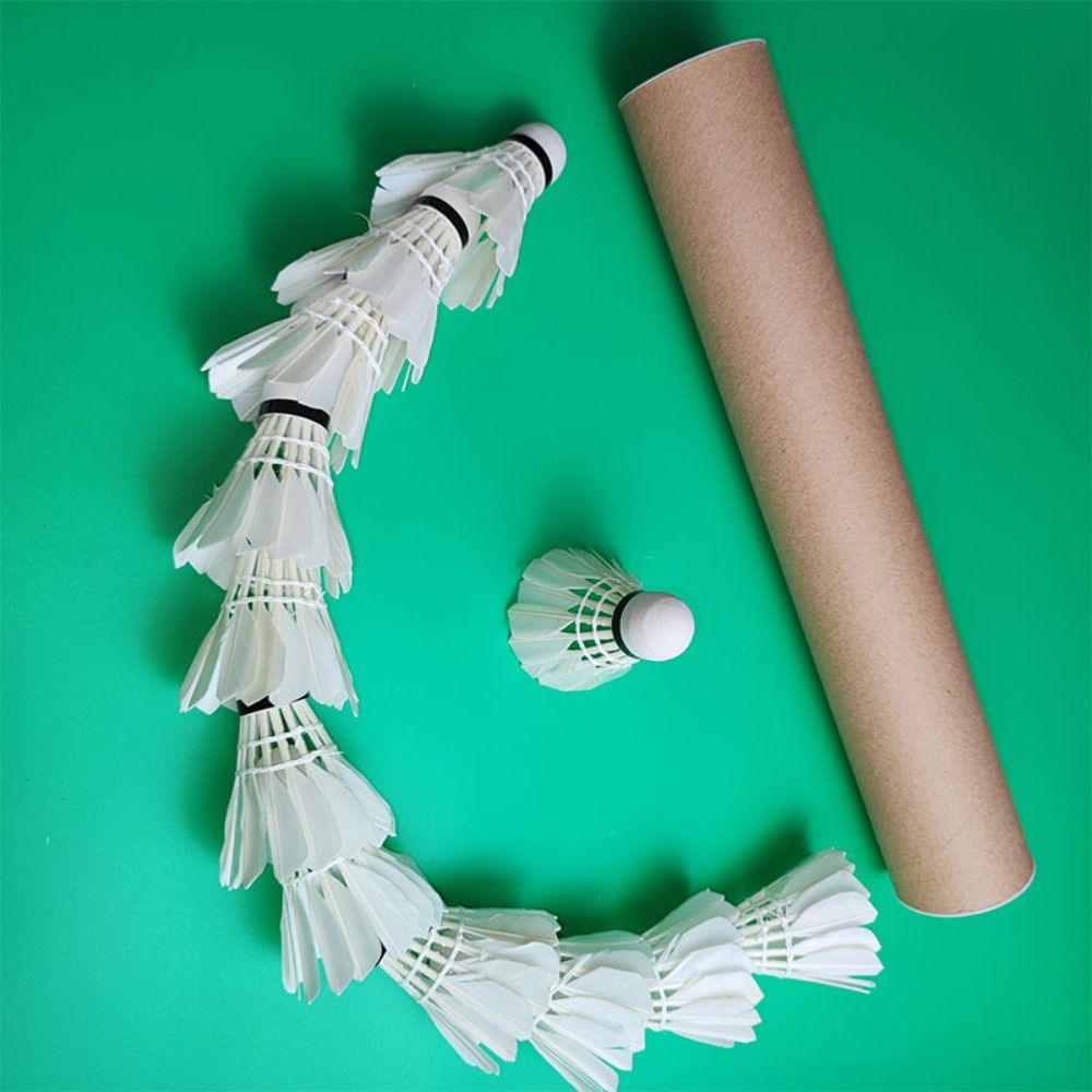 3/6/12Pcs 새로운 흰색 배드민턴 셔틀콕 내구성이 - Badminton Event 리뷰 및 가격